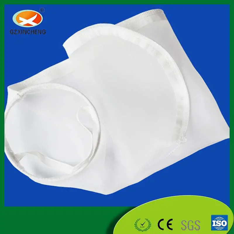 Liquid Bag Filter used for food factory---Guangzhou Xincheng New Materials Co., Limited.----Filter Original Supplier