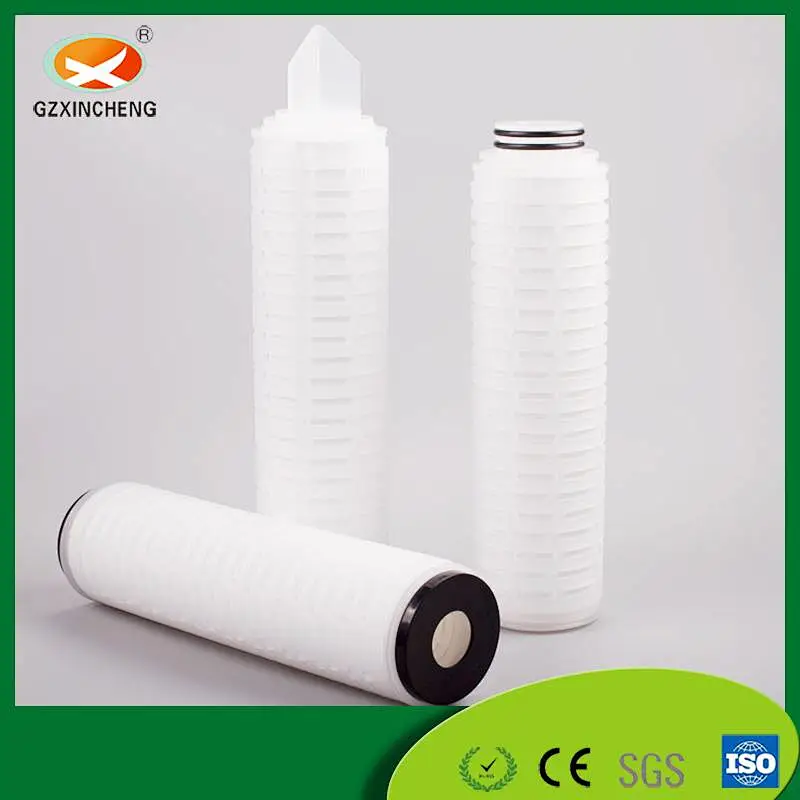 PES pleated filter cartridge
