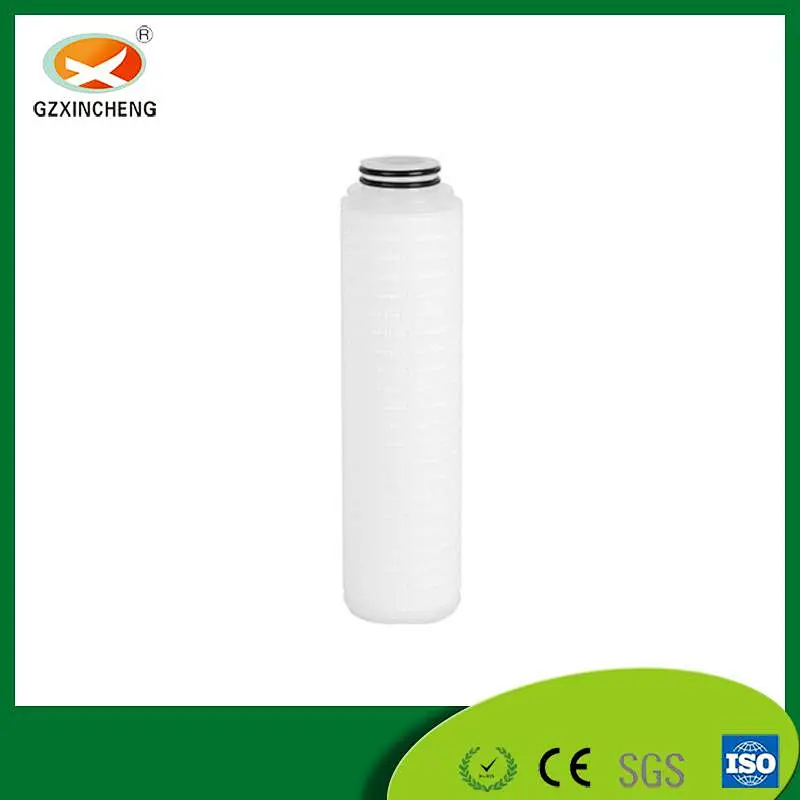 PTFE pleated filter cartridge
