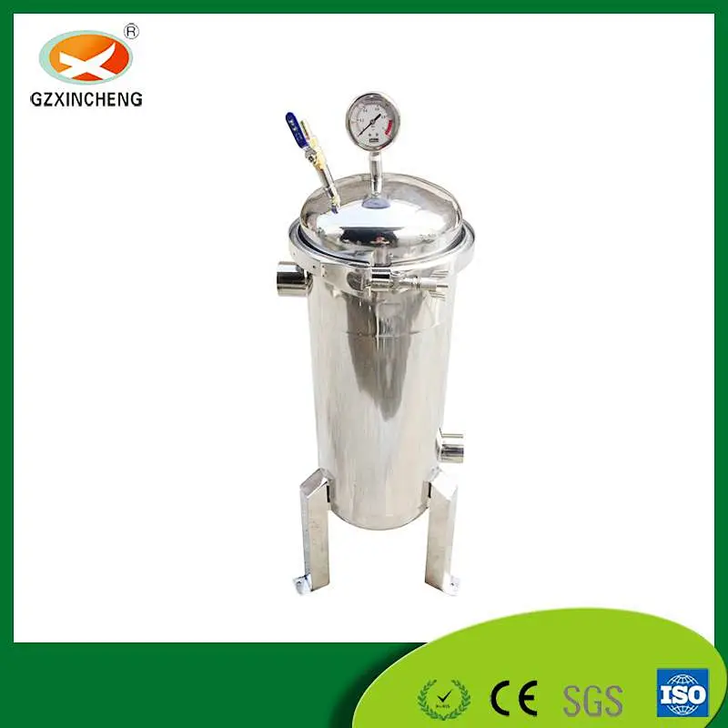 Single bag filter