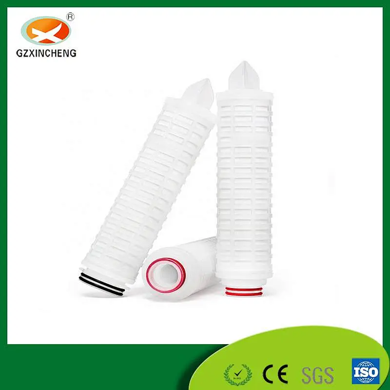 PTFE pleated filter cartridge