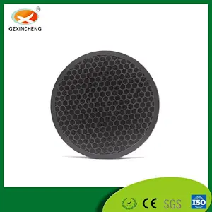 Round active carbon air filter