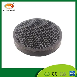 Round active carbon air filter