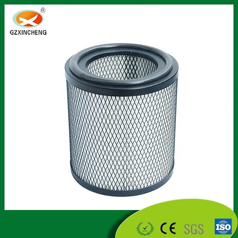 Cylindrical HEPA filters