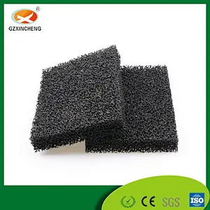 Activated carbon sponge filter