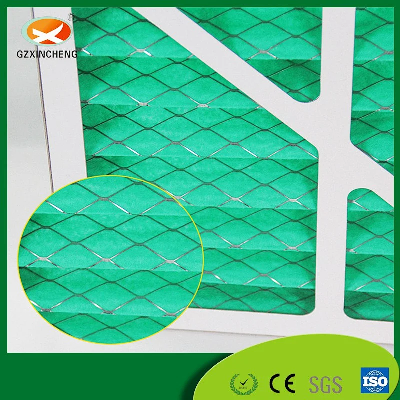 G4 Pleated Filter with Paper Frame--Guangzhou Xincheng New Materials 
Co., Limited.