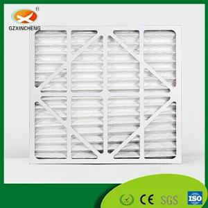 Synthetic Fiber G4 Panel Air Pre-filter with Paper Frame