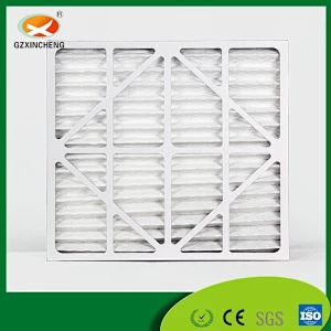 Synthetic Fiber G4 Panel Air Pre-filter with Paper Frame