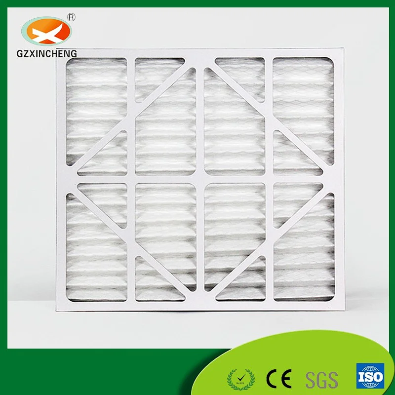 Synthetic Fiber G4 Panel Air Pre-filter with Paper Frame