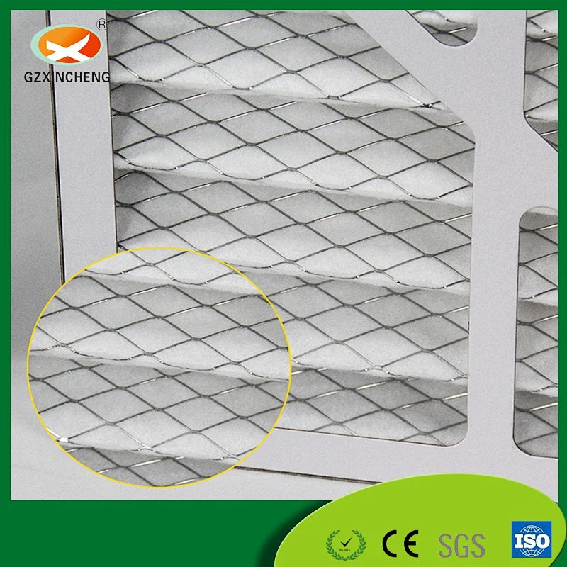 Synthetic Fiber G4 Panel Air Pre-filter with Paper Frame