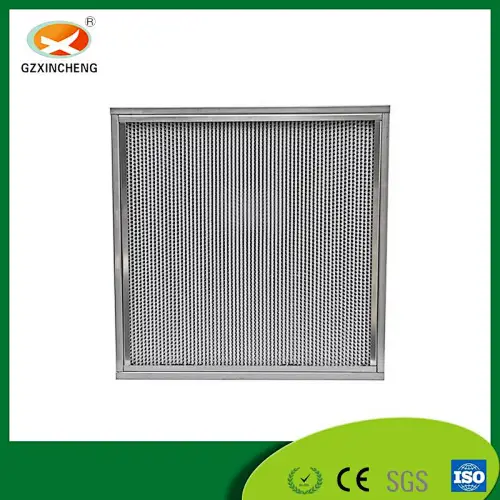 H14 High Temperature Resistance Hepa Filter with Stainless Steel Frame