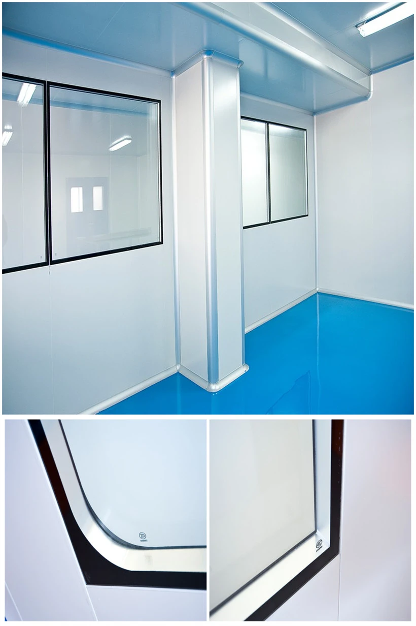 GMP Tempered Glass Airtight Cleanroom Window Purification window