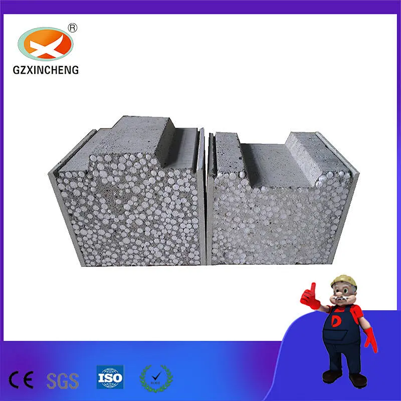 Energy Saving Lightweight Partition Wall Panel EPS Cement Sandwich Wall Panel