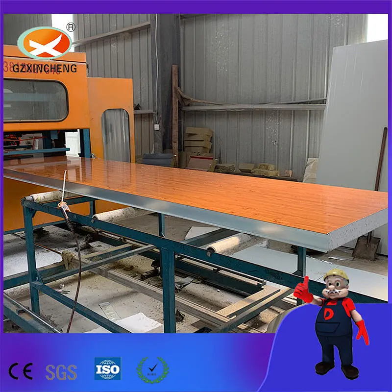 Wood Grain Color EPS Sandwich Wall Panel Steel Sheet Roof Wall Panel