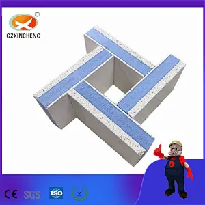Cheap high quality MGO EPS/ XPS fireproof material SIP magnesium oxide board sandwich panel for exterior and interior wall