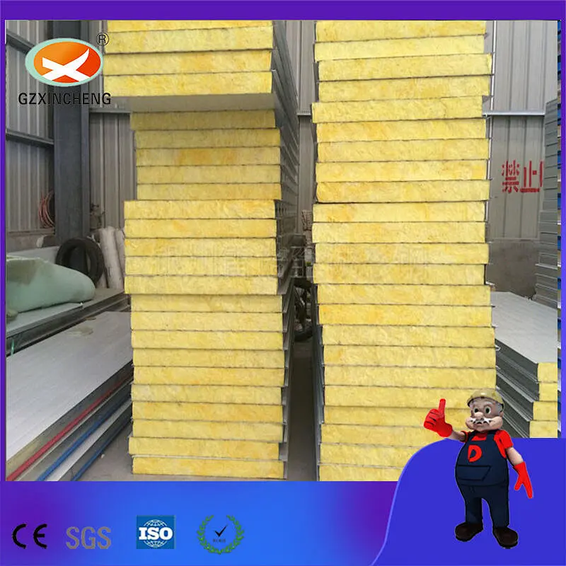Thermal Insulated Glass Wool Sandwich Panel