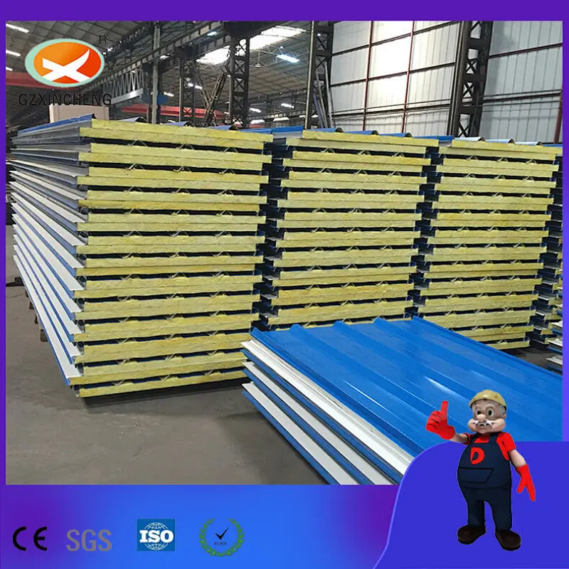 Rock Wool Sandwich Roof Panel