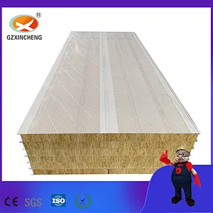 Sound Absorbing Insulated Mineral Wool Sandwich Panel