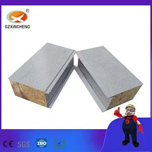 Sound Absorbing Insulated Mineral Wool Sandwich Panel