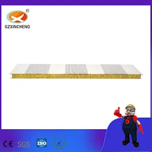 Sound Absorbing Insulated Mineral Wool Sandwich Panel
