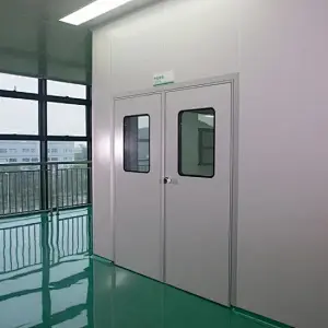 GMP Standard Pharmaceutical Aluminium Clean Room Entry Door for Sale