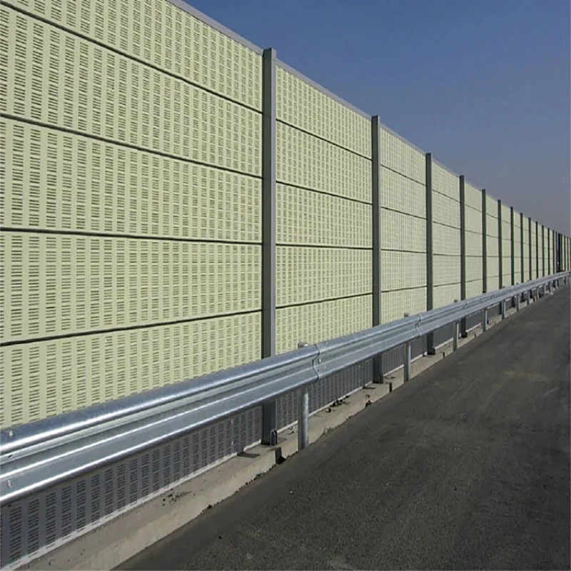 Metal Galvaized  Noise Reduction Barrier Panel