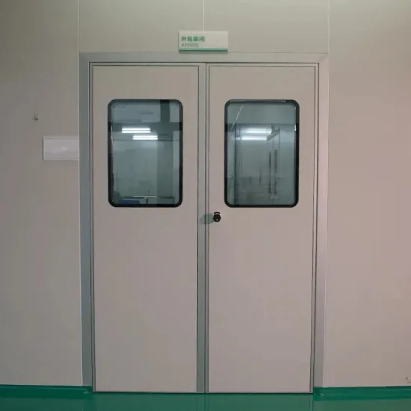 GMP Standard Pharmaceutical Aluminium Clean Room Entry Door for Sale