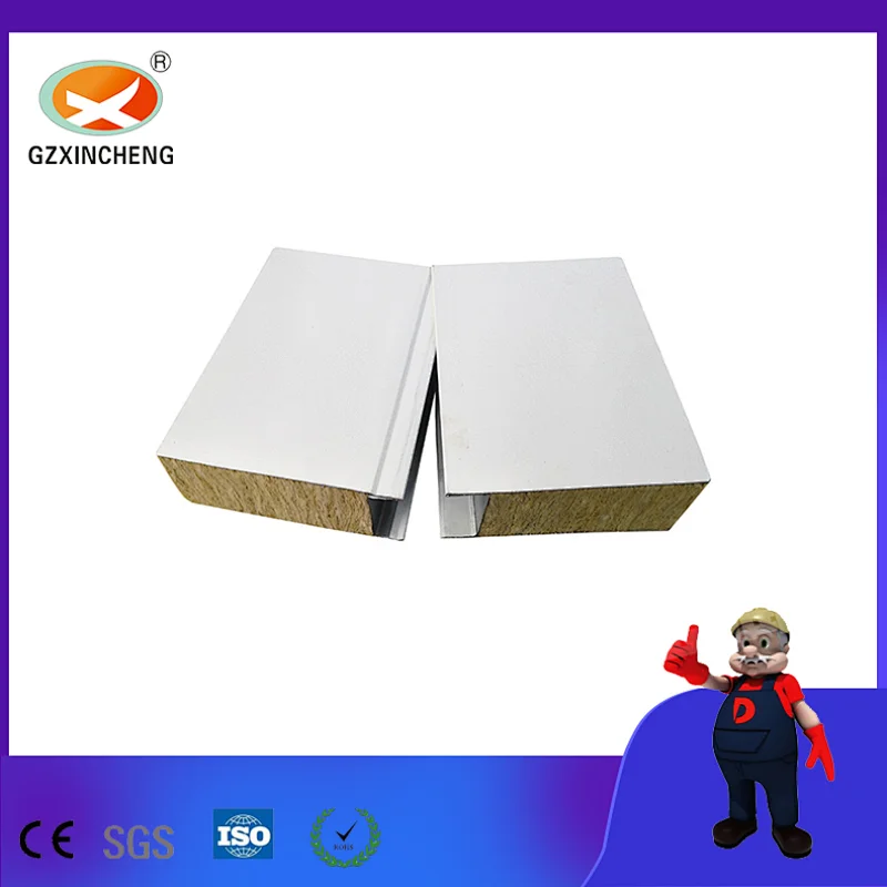 fireproof rock wool panel