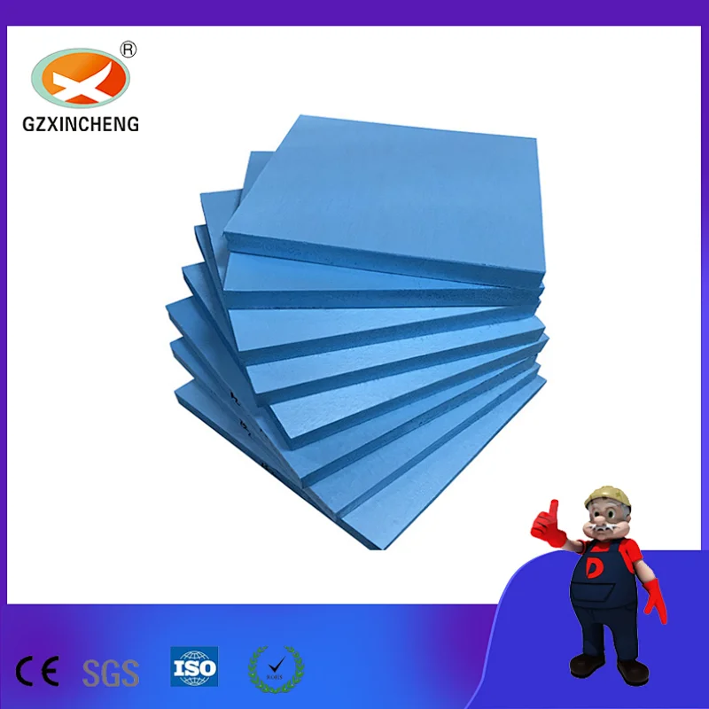 Blue Color XPS Polystyrene Insulation Board