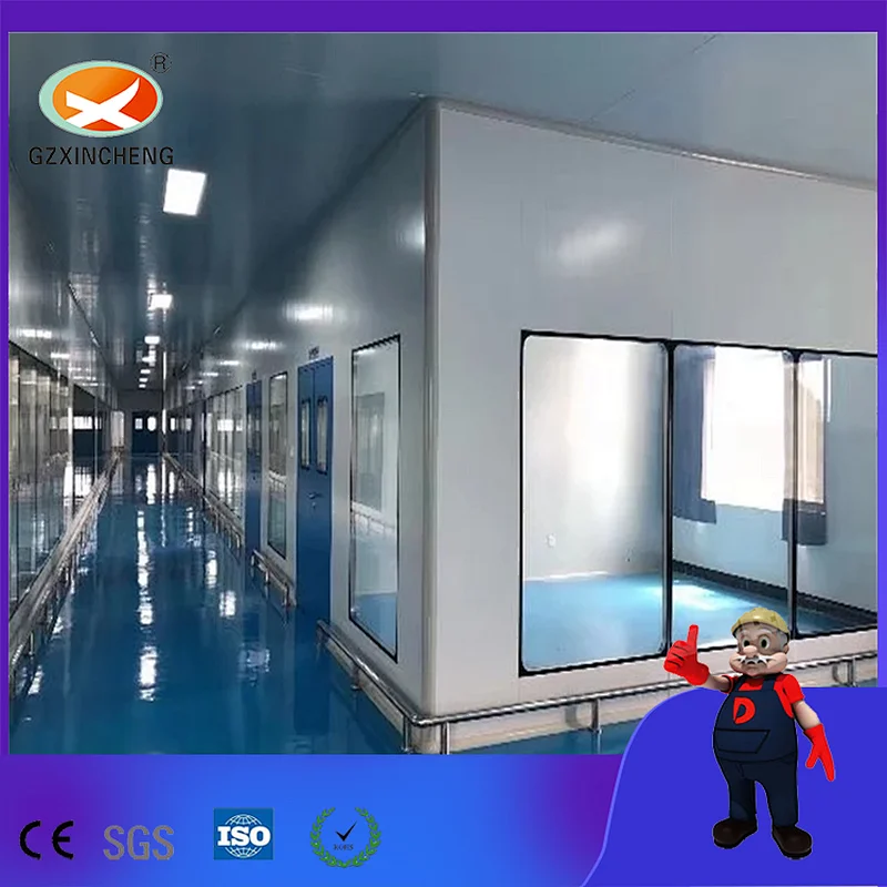 Customized Clean Room Projects GMP Modular Cleanroom Panel