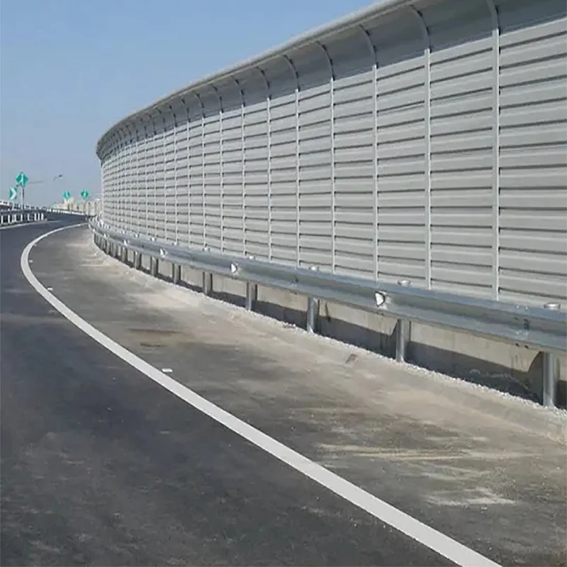 Perforated Noise Reduction Barrier Fences
