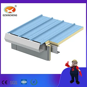 50mm PU Polyurethane Insulated Roof Sandwich Panel