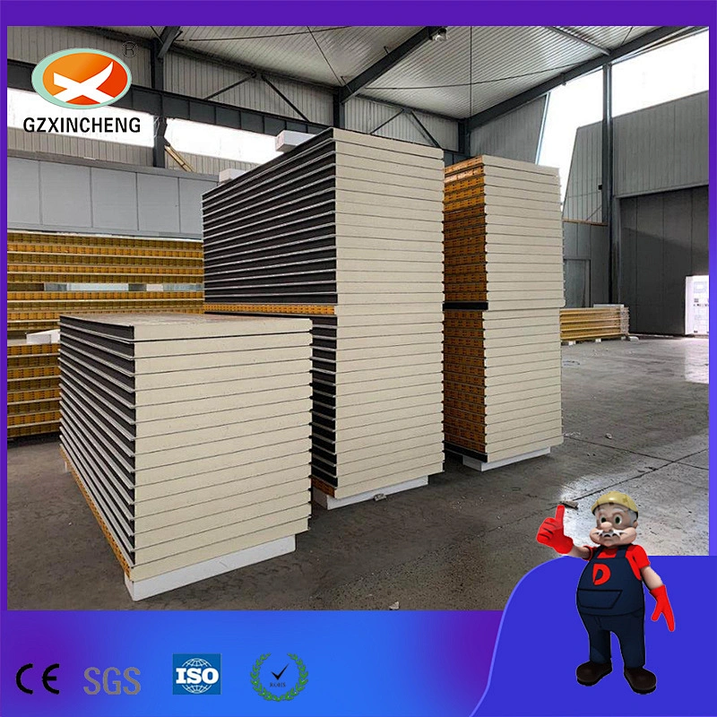 High Insulated Stainless Steel Sheet PU Sandwich Panel Metal Wall Panel