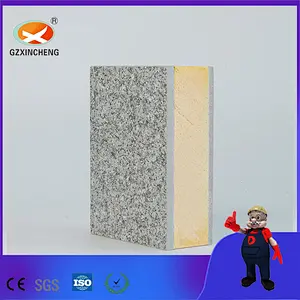 Factory Directly New Building Materials Exterior Wall Thermal Insulation Decorative EPS/Rock Wool Sandwich Wall Panels