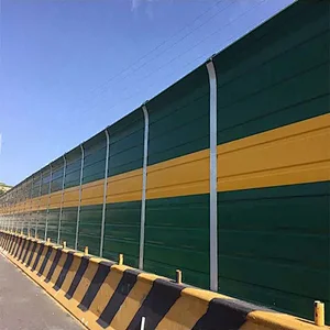 Metal Galvaized  Noise Reduction Barrier Panel