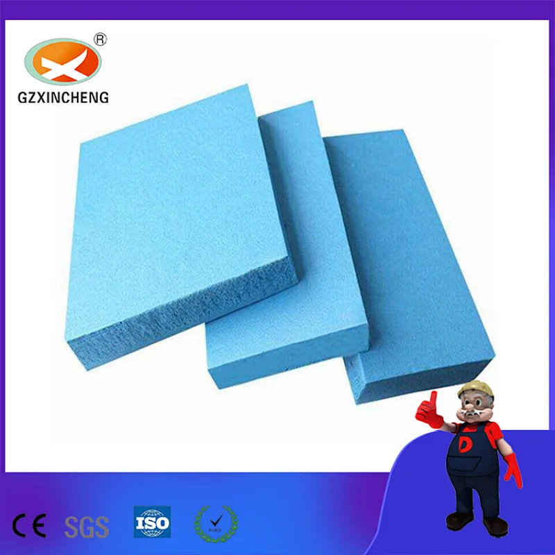 Factory Price High Density Styrofoam Extruded Polystyrene XPS Foam Insulation Board XPS Blocks, Panel