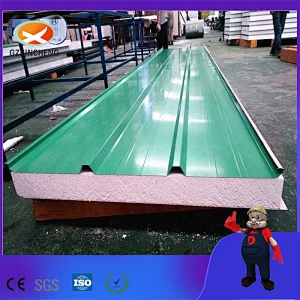 Fast Installation Heat Insulation EPS Sandwich Panel for Roof and Wall