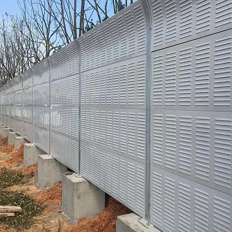 Perforated Noise Reduction Barrier Fences