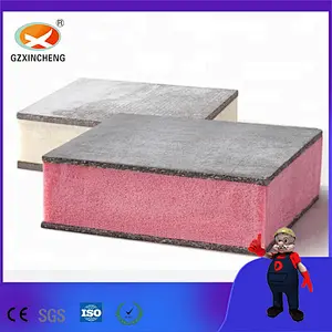 Fireproof Heat Insulation EPS XPS Fiber Cement Sandwich Panels SIP