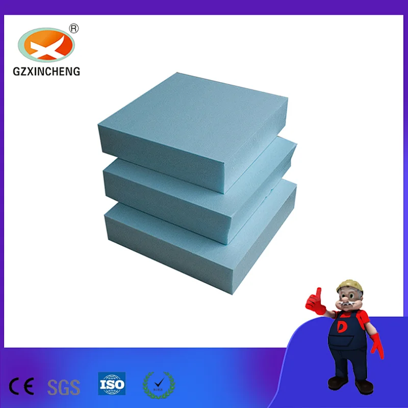 Blue Color XPS Polystyrene Insulation Board