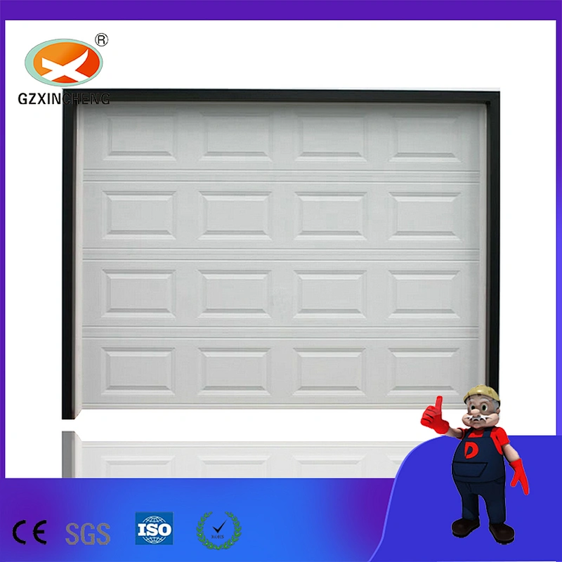 Puertas de garaje enrollables galvanizadas baratas Impermeabilización residencial Puertas de garaje deslizantes horizontales enrollables automáticas de aluminio