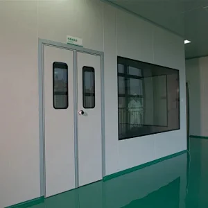 GMP Standard Pharmaceutical Aluminium Clean Room Entry Door for Sale