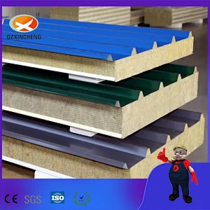Building Insulation Board Sandwich Panel Mineral Wool Panels