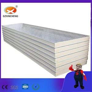 Cold Room PU Polyurethane Sandwich Panels Prices with 0.5mm Painted Steel