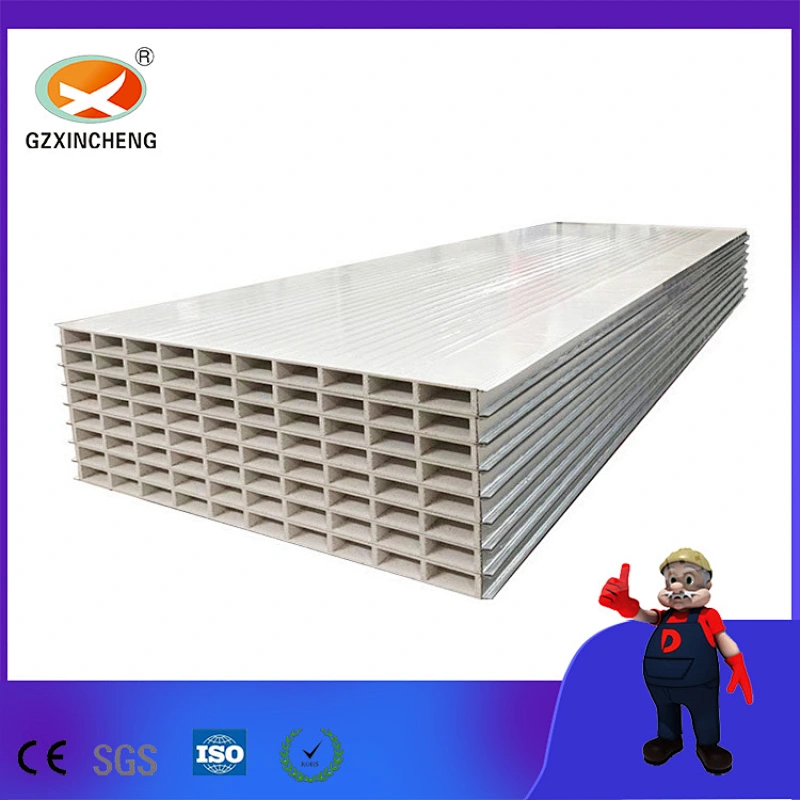 Panel sándwich de vidrio y magnesio