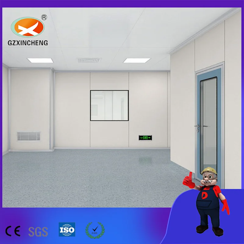Pharmaceutical Clean Room Partition Cleanroom Sandwich Panel
