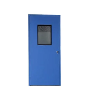 PPGI Aluminium Paper Honeycomb Double Blue Door