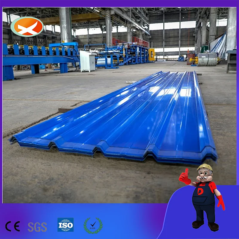 Color Steel Plate/Corrugated Galvanized Roofing Tile in China