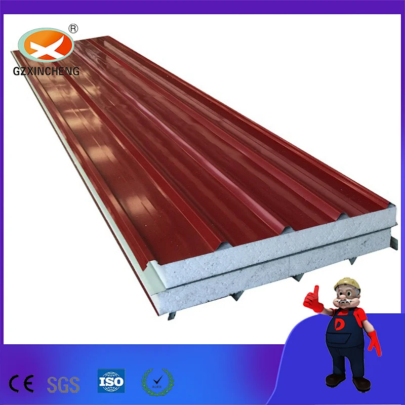 Horizontal Installation Insulated EPS Sandwich Panel