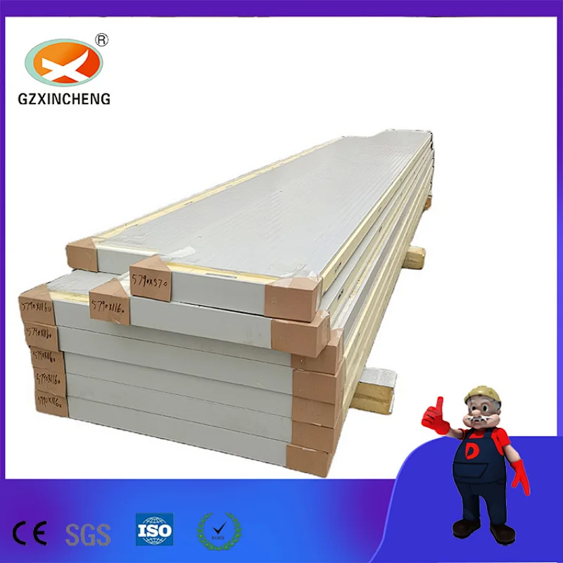 Fruit Cold Room Freezer  PU Foam Polyurethane Roof Sandwich Panel